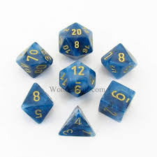 7 Die Set Phantom Teal/Gold - CHX27489